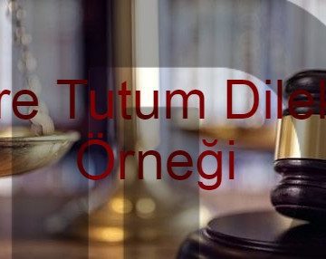 Süre Tutum Dilekçesi Kayseri Avukat